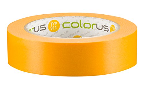 Colorus Premium Fineline Goldband Lackierband Malerband Washi Tape Klebeband 50m 30mm von Colorus