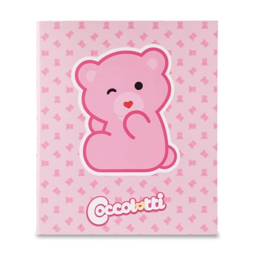 Colourbook - Ringordner A4 Coccolotti Classic, Format 24 x 32 cm, 4 Ringe, Rücken 3 (Classic Rosa) von Colourbook