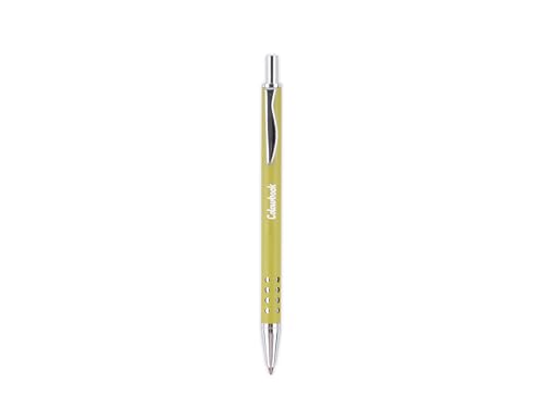 Colourbook Wild Deluxe Mini-Kugelschreiber, Schaft aus Metall, Strichbreite 1 mm, (Armeegrün) von Colourbook