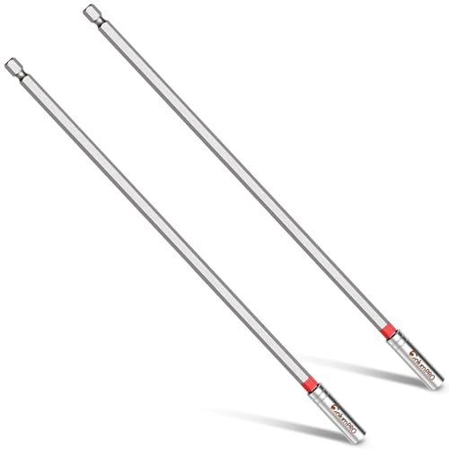 :ColumPRO 2STÜCKE 305mm Magnetischer Bitaufnahme für Schlagschrauber, 1/4-Zoll-Sechskantschaft Magnetischer Schraubendreher-Bithalter aus S2-Stahl :ColumPRO 2STÜCKE 305mm Magnetischer Bitaufnahme für Schlagschrauber, 1/4-Zoll-Sechskantschaft Magnetischer Schraubendreher-Bithalter aus S2-Stahl von ColumPRO