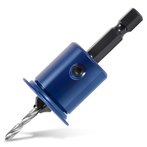 ColumPRO 3,0 * 8 HSS Kegelsenker Bohrer für Holz - mit Tiefenanschlag und 1/4 Zoll Schnellspann-Sechskantschaft, Hochgeschwindigkeitsstahl für präzise Holzbearbeitung ColumPRO 3,0 * 8 HSS Kegelsenker Bohrer für Holz - mit Tiefenanschlag und 1/4 Zoll Schnellspann-Sechskantschaft, Hochgeschwindigkeitsstahl für präzise Holzbearbeitung von ColumPRO