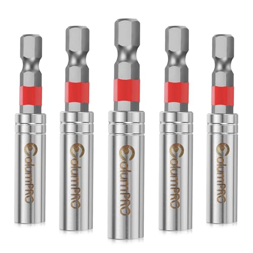 ColumPRO-Magnetischer-Bit-Halter-Set, 5 Stück 60 mm Bohrbit-Halter für Schraubendreher-Bits. ColumPRO-Magnetischer-Bit-Halter-Set, 5 Stück 60 mm Bohrbit-Halter für Schraubendreher-Bits. von ColumPRO
