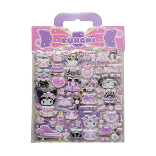 Kuromi XL Puffy Sticker Comansi Kuromi XL Puffy Sticker Comansi von Comansi