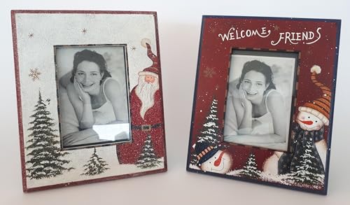 Pandecor Comarco Sa Bilderrahmen Weihnachten, Holz, mehrfarbig, 19 x 23 cm Pandecor Comarco Sa Bilderrahmen Weihnachten, Holz, mehrfarbig, 19 x 23 cm von Pandecor