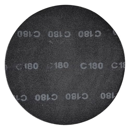 43,2 cm große Schleifscheiben, schwarzes Siliziumkarbid-Mesh-Bodenschleifgitter für Holzböden, Epoxid-Wartung, Körnung 180, 10 Stück 43,2 cm große Schleifscheiben, schwarzes Siliziumkarbid-Mesh-Bodenschleifgitter für Holzböden, Epoxid-Wartung, Körnung 180, 10 Stück von ComeFloor