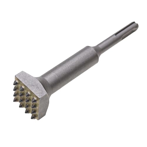 Betonreparatur-Patch-Vorbereitungsbuchse, Werkzeug mit SDS-Plus-Schaft, Vierkantkopf, Betonrauheits-Entfernungs-Bit für Bohrhammer (14 cm SDS Plus Buchsenhammer) von ComeFloor