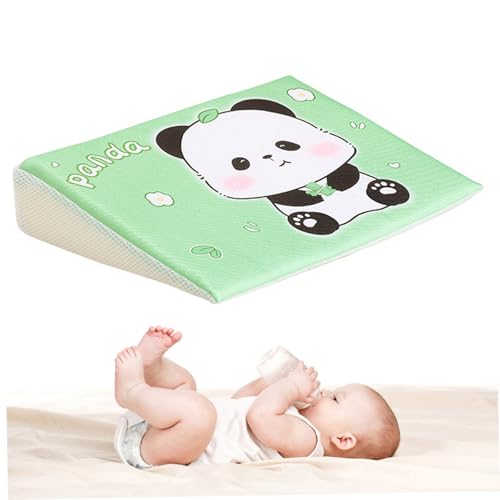 Comebachome Keilkissen für Baby, niedliches Cartoon Panda Muster Babysäure -Reflux -Kissen mit abnehmbarem Abdeck Comebachome Keilkissen für Baby, niedliches Cartoon Panda Muster Babysäure -Reflux -Kissen mit abnehmbarem Abdeck von Comebachome