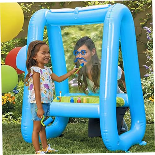 Kleinkind-Staffelei PVC Waschbarer Outdoor aufblasbare Staffelei, 3-in-1-Farbe & Spiel Hinterhof, wiederverwendbare und tragbare stehende Kinder, die nicht Kunstversorgungen enthalten, aufblasbar, Ki Kleinkind-Staffelei PVC Waschbarer Outdoor aufblasbare Staffelei, 3-in-1-Farbe & Spiel Hinterhof, wiederverwendbare und tragbare stehende Kinder, die nicht Kunstversorgungen enthalten, aufblasbar, Ki von Comebachome