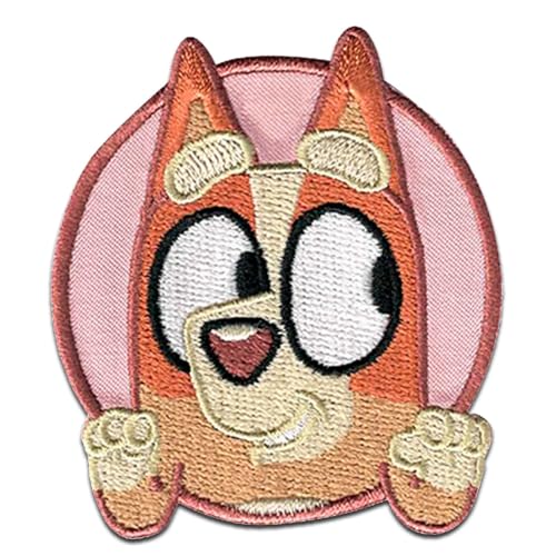 Comercial Mercera, Aufnäher Patches, Chili Heeler, Zeichen Bluey, Rosa Farbe, Aufnäher Ideal für Mützen, Jacken, T-Shirts oder Schultaschen, 100% Polyester, 5x8 Zentimeter Comercial Mercera, Aufnäher Patches, Chili Heeler, Zeichen Bluey, Rosa Farbe, Aufnäher Ideal für Mützen, Jacken, T-Shirts oder Schultaschen, 100% Polyester, 5x8 Zentimeter von Comercial Mercera