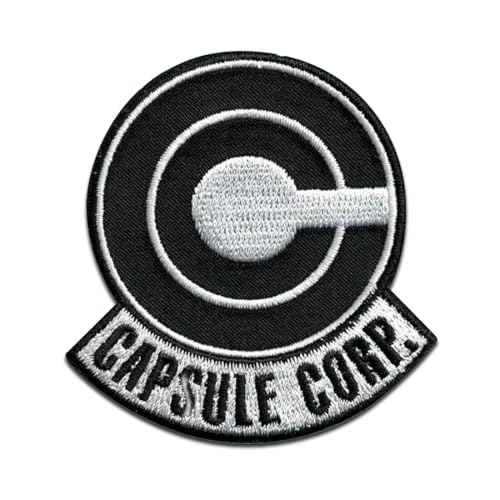 Comercial Mercera, Aufnäher Patches, Dragonball Z, Capsule Corp, Aufnäher Ideal für Mützen, Jacken, T-Shirts oder Schultaschen, 100% Polyester, 7x6 Zentimeter Comercial Mercera, Aufnäher Patches, Dragonball Z, Capsule Corp, Aufnäher Ideal für Mützen, Jacken, T-Shirts oder Schultaschen, 100% Polyester, 7x6 Zentimeter von Comercial Mercera