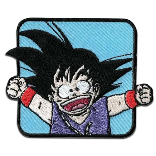 Comercial Mercera, Aufnäher Patches, Dragonball Z, Goku - Charakter, Aufnäher Ideal für Mützen, Jacken, T-Shirts oder Schultaschen, 100% Polyester, 6x6 Zentimeter Comercial Mercera, Aufnäher Patches, Dragonball Z, Goku - Charakter, Aufnäher Ideal für Mützen, Jacken, T-Shirts oder Schultaschen, 100% Polyester, 6x6 Zentimeter von Comercial Mercera