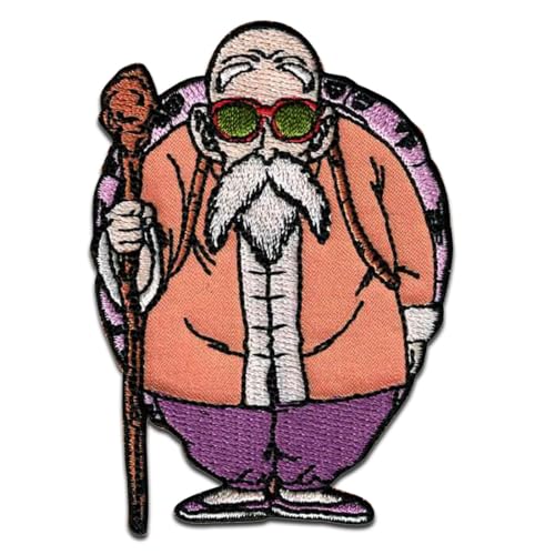 Comercial Mercera, Aufnäher Patches, Dragonball Z, Kame Sennin - Charakter, Aufnäher Ideal für Mützen, Jacken, T-Shirts oder Schultaschen, 100% Polyester, 6x8 Zentimeter Comercial Mercera, Aufnäher Patches, Dragonball Z, Kame Sennin - Charakter, Aufnäher Ideal für Mützen, Jacken, T-Shirts oder Schultaschen, 100% Polyester, 6x8 Zentimeter von Comercial Mercera