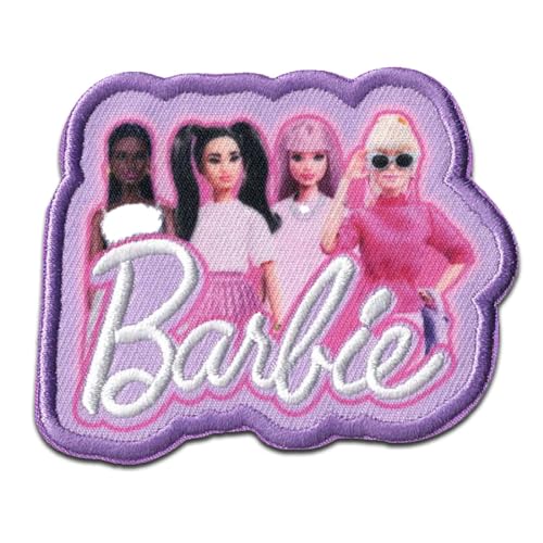 Comercial Mercera Barbie © Team lila - Aufnäher, Bügelbild, Aufbügler, Applikationen, Patches, Flicken, zum aufbügeln, Größe: 5,9 x 7,5 cm von Comercial Mercera