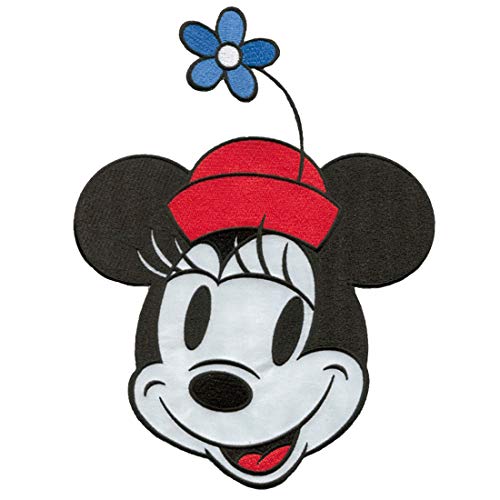 Comercial Mercera Disney © Minnie Mouse 90 Jahre xl - Aufnäher, Bügelbild, Aufbügler, Applikationen, Patches, Flicken, Zum Aufbügeln, Größe: 18,0 x 23,0 cm von Comercial Mercera