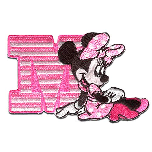 Comercial Mercera Disney © Minnie Mouse M - Aufnäher, Bügelbild, Aufbügler, Applikationen, Patches, Flicken, Zum Aufbügeln, Größe: 8 x 5 cm von Comercial Mercera