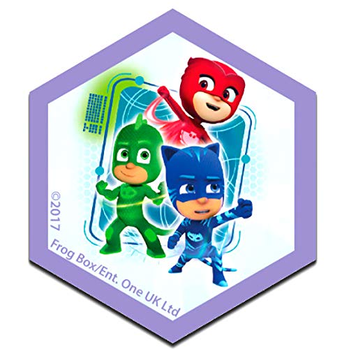 Comercial Mercera Disney © Pj Masks Pyjamahelden Gruppe - Aufnäher, Bügelbild, Aufbügler, Applikationen, Patches, Flicken, Zum Aufbügeln, Größe: 6,2 x 7,3 cm von Comercial Mercera