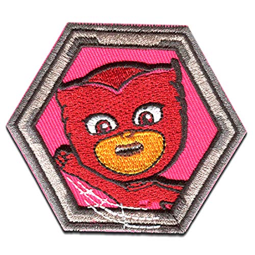 Comercial Mercera Disney © Pj Masks Pyjamahelden Owlette 2 - Aufnäher, Bügelbild, Aufbügler, Applikationen, Patches, Flicken, Größe: 6,7 x 5,8 cm von Comercial Mercera