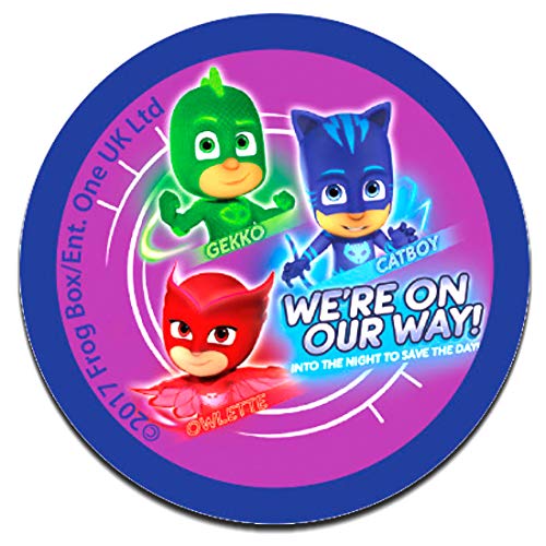 Comercial Mercera Disney © Pj Masks We´Re On Our Way 2 - Aufnäher, Bügelbild, Aufbügler, Applikationen, Patches, Flicken, Zum Aufbügeln, Größe: 6,2 x 6,2 cm von Comercial Mercera