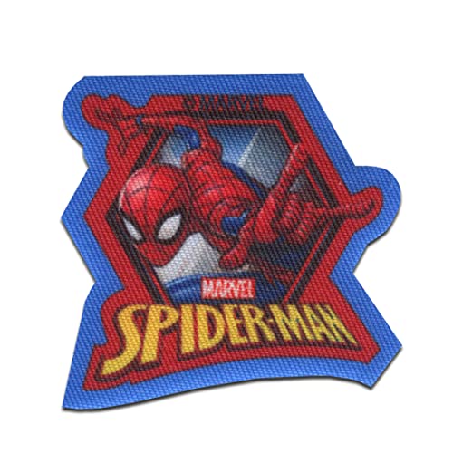 Comercial Mercera Marvel Spiderman Comic 2 - Aufnäher, Bügelbild, Aufbügler, Applikationen, Patches, Flicken, zum aufbügeln, Größe: 5,5 x 5,9 cm, Rot Comercial Mercera Marvel Spiderman Comic 2 - Aufnäher, Bügelbild, Aufbügler, Applikationen, Patches, Flicken, zum aufbügeln, Größe: 5,5 x 5,9 cm, Rot von Comercial Mercera