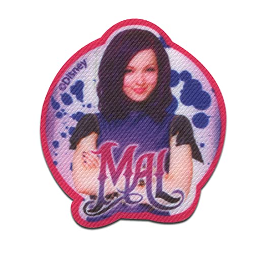Disney © Descendants Die Nachkommen Mal - Aufnäher, Bügelbild, Aufbügler, Applikationen, Patches, Flicken, zum aufbügeln, Größe: 6 x 5,6 cm von Comercial Mercera