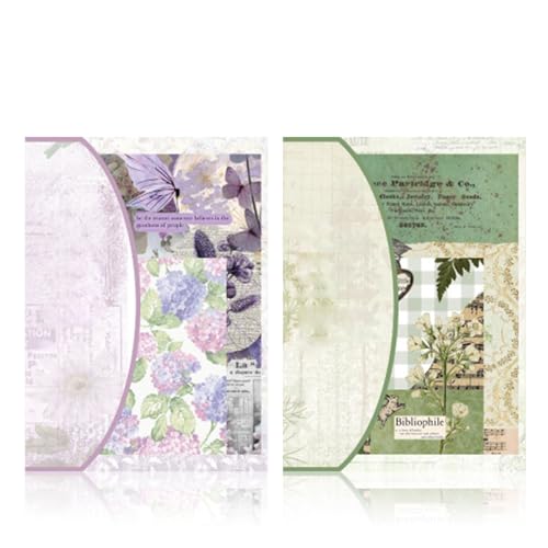 Comforso 200 Stück Scrapbook Papier, Vintage Stil, Dekorative Scrapbooking Supplies, Rechteckig, Premium Glossy, für Scrapbook, Sammelalben, Geschenkverpackung, Tagebuch, Fotoalbum Comforso 200 Stück Scrapbook Papier, Vintage Stil, Dekorative Scrapbooking Supplies, Rechteckig, Premium Glossy, für Scrapbook, Sammelalben, Geschenkverpackung, Tagebuch, Fotoalbum von Comforso