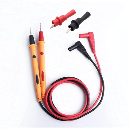 Multimeter Messleitungssatz, 1000V / 20A Prüfkabelsatz, inkl. Messspitzen und stabilen Krokodilklemmen, perfekt zum Messen, Reparieren und Prüfen, geeignet für Elektriker, Techniker Multimeter Messleitungssatz, 1000V / 20A Prüfkabelsatz, inkl. Messspitzen und stabilen Krokodilklemmen, perfekt zum Messen, Reparieren und Prüfen, geeignet für Elektriker, Techniker von Comforty