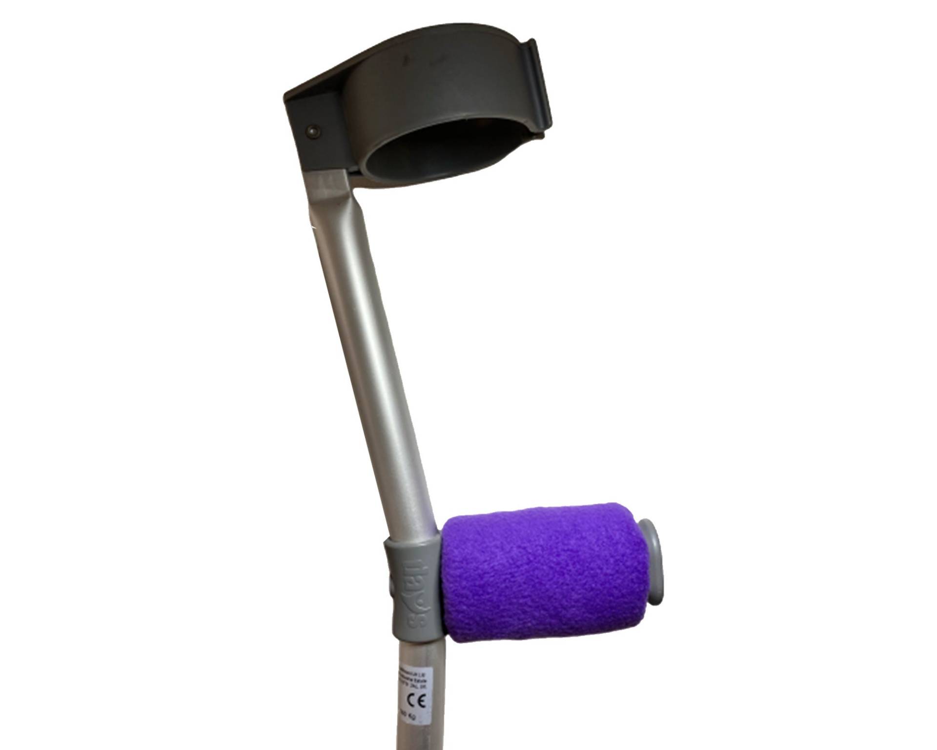Gepolsterte Fleeceüberzüge Mit Krückengriff - Purple von HollyandBerry