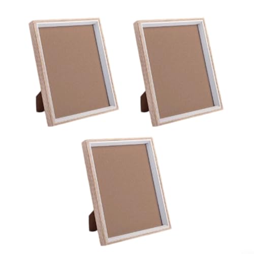 ComfyHarbor Bilderrahmen, Holz, 25,4 cm, Schwarz, 3 Stück, für Zuhause und Büro, Ästhetik (25,4 cm Holz) von ComfyHarbor