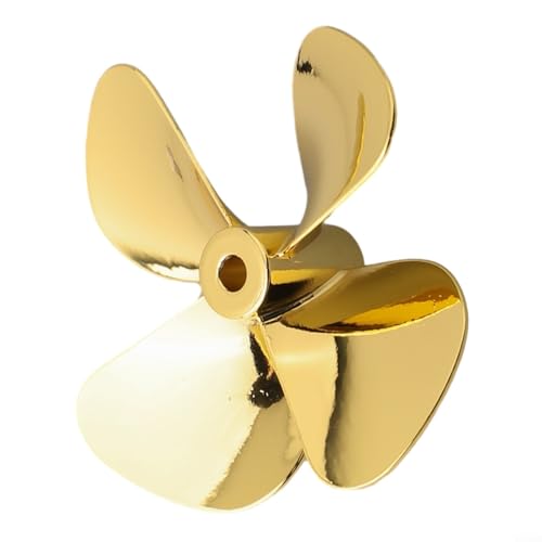 Effiziente Metallpropeller für RC-Boote, 4 Flügel-Konfiguration, perfekt für den Einsatz auf See (D60 mm linke Hand) von ComfyHarbor