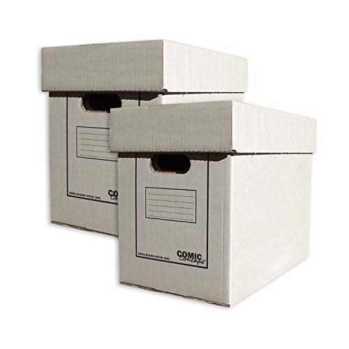 Comic Concept Set 2X Magazin & Alben-Box, mit Deckel, stapelbarer Karton Comic Concept Set 2X Magazin & Alben-Box, mit Deckel, stapelbarer Karton von Comic Concept