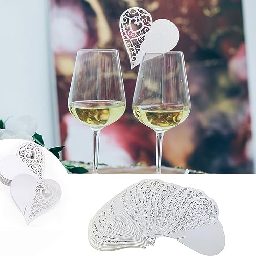 Sitzplatzkarten Hochzeit,Weiß Herz Glas Platzkarten,50 x Weiß Herz Ans Glas,Weiß Herz Motive Namenskärtchen,Streuherzen Weiß,Hochzeitstischkarten,Papierherzen Hochzeit,Namenskarten,Tischdeko Karte Sitzplatzkarten Hochzeit,Weiß Herz Glas Platzkarten,50 x Weiß Herz Ans Glas,Weiß Herz Motive Namenskärtchen,Streuherzen Weiß,Hochzeitstischkarten,Papierherzen Hochzeit,Namenskarten,Tischdeko Karte von Comioke