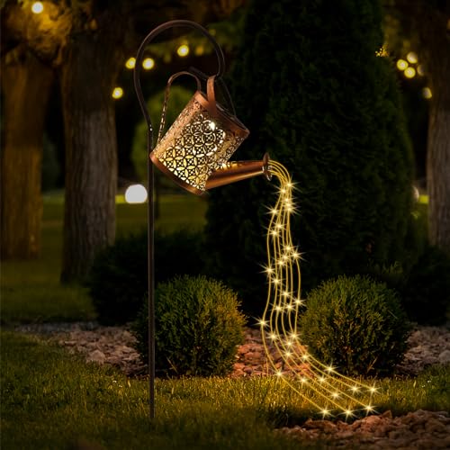 Comius Sharp Gießkannenlicht Lichter mit Schäferhaken, LED Solar Gießkanne Lichterkette Aussen, Solarlampen für Außen Garten Wasserdicht, Vintage Lichterkette für Hofweg Balkon Terrasse Garten Deko Comius Sharp Gießkannenlicht Lichter mit Schäferhaken, LED Solar Gießkanne Lichterkette Aussen, Solarlampen für Außen Garten Wasserdicht, Vintage Lichterkette für Hofweg Balkon Terrasse Garten Deko von Comius Sharp