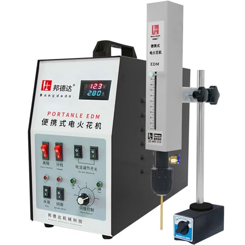 CommSin Tap Disintegrator Portable EDM, 800 W Portable Broken Tap Remover, Zum Entfernen von Abgebrochenen Gewindebohrern, Schrauben und Bolzen, Ideal für Maschinenwerkstätten, Auto, LKW-Reparatur. von CommSin