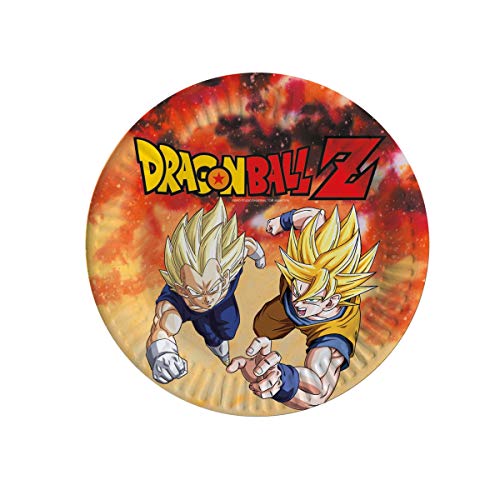 Comogiochi - Teller 23 cm Dragon Ball Z, mehrfarbig, 5CG82007 Comogiochi - Teller 23 cm Dragon Ball Z, mehrfarbig, 5CG82007 von Comogiochi