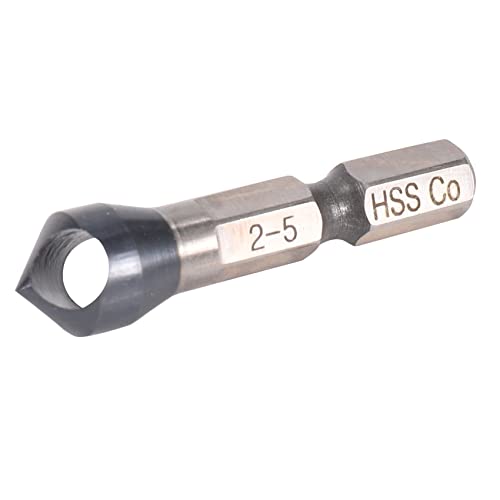Compasty HRC89 TiAlN Beschichtung 1/4 Hex Schaft Fräsbohrer HSS-Co M35 Entgraten, Fase, Bohrer 2-5 mm Compasty HRC89 TiAlN Beschichtung 1/4 Hex Schaft Fräsbohrer HSS-Co M35 Entgraten, Fase, Bohrer 2-5 mm von Compasty