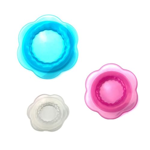 Comphic Wiederverwendbare Silikon-Abdeckung für Lebensmittelaufbewahrung, mehrfarbig, dehnbar, 3-teiliges Set ist geeignet. Comphic Wiederverwendbare Silikon-Abdeckung für Lebensmittelaufbewahrung, mehrfarbig, dehnbar, 3-teiliges Set ist geeignet. von Comphic