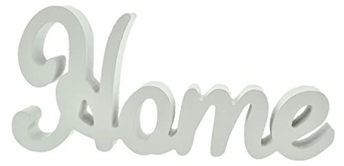 Deko-Schriftzug Wort Home weiß, Buchstaben aus Holz, Deko-Figur, 23,5x11x2cm Heim zuhause Haus Deko-Schriftzug Wort Home weiß, Buchstaben aus Holz, Deko-Figur, 23,5x11x2cm Heim zuhause Haus von Concord Deko