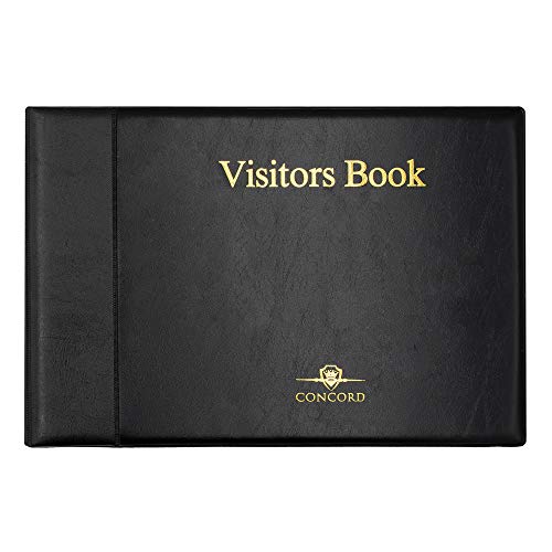 Concord 85710 CD14 Besucher-Ringbuch (50 Blatt für 2000 Einträge, 230 x 335 mm) von Concord