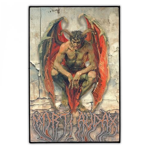 Dämonisch Groß Rückenaufnäher 20cm x 30cm | Occult & Gothic Backpatch zum Aufbügeln für Jacke & Kutte | Dark Fantasy/Baroque/Metal Patch | Iron-On Patches Hergestellt in Berlin von Concrete Schoolyard Dämonisch Groß Rückenaufnäher 20cm x 30cm | Occult & Gothic Backpatch zum Aufbügeln für Jacke & Kutte | Dark Fantasy/Baroque/Metal Patch | Iron-On Patches Hergestellt in Berlin von Concrete Schoolyard von Concrete Schoolyard