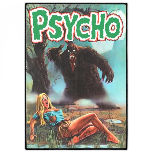 Groß "PSYCHO" Rückenaufnäher 24cm x 34cm | Horror Punk Backpatch zum Aufbügeln für Jacke | 1950er Rockabilly Aufnäher für Fans von Metal & Vintage-Stil | hergestellt in Berlin von Concrete Schoolyard Groß "PSYCHO" Rückenaufnäher 24cm x 34cm | Horror Punk Backpatch zum Aufbügeln für Jacke | 1950er Rockabilly Aufnäher für Fans von Metal & Vintage-Stil | hergestellt in Berlin von Concrete Schoolyard von Concrete Schoolyard