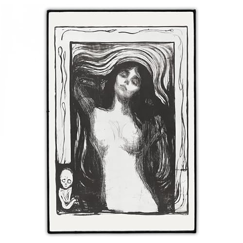 Groß Rückenaufnäher 20cm x 30cm "Madonna" | Edvard Munch Backpatch zum Aufbügeln für Jacke & Weste | Kunst Aufnäher für Alternative, Gothic & Grunge Stile | von Concrete Schoolyard Groß Rückenaufnäher 20cm x 30cm "Madonna" | Edvard Munch Backpatch zum Aufbügeln für Jacke & Weste | Kunst Aufnäher für Alternative, Gothic & Grunge Stile | von Concrete Schoolyard von Concrete Schoolyard