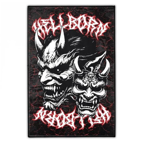 "Hellborn" Groß Rückenaufnäher 20cm x 30cm | Metal Backpatch zum Aufbügeln für Jacke & Weste | Alternative Gothic, Grunge & Hardcore Aufnäher Patches | Hergestellt in Berlin von Concrete Schoolyard "Hellborn" Groß Rückenaufnäher 20cm x 30cm | Metal Backpatch zum Aufbügeln für Jacke & Weste | Alternative Gothic, Grunge & Hardcore Aufnäher Patches | Hergestellt in Berlin von Concrete Schoolyard von Concrete Schoolyard