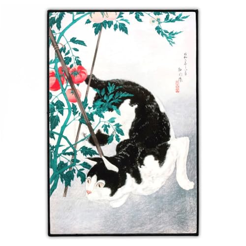 "Katze & Tomatenpflanze" Rückenaufnäher 20cm x 30cm | Groß Japanische Blumig Flower Backpatch zum Aufbügeln für Jacke | Japan Blumen Aufnäher Back Patch | Hergestellt in Berlin von Concrete Schoolyard "Katze & Tomatenpflanze" Rückenaufnäher 20cm x 30cm | Groß Japanische Blumig Flower Backpatch zum Aufbügeln für Jacke | Japan Blumen Aufnäher Back Patch | Hergestellt in Berlin von Concrete Schoolyard von Concrete Schoolyard