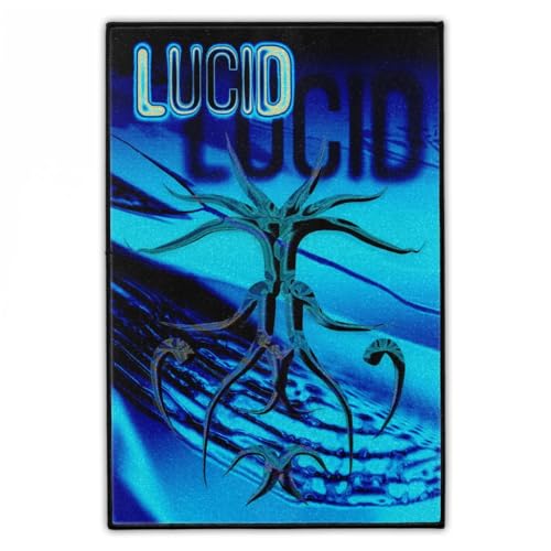 "Lucid" Rückenaufnäher | Groß 20cm x 30cm Y2K Cyber Rückenpatch zum Aufbügeln für Jacke | Retro Futurism/Brutalism Aufnäher Patch | Large Iron On Backpatch von Concrete Schoolyard "Lucid" Rückenaufnäher | Groß 20cm x 30cm Y2K Cyber Rückenpatch zum Aufbügeln für Jacke | Retro Futurism/Brutalism Aufnäher Patch | Large Iron On Backpatch von Concrete Schoolyard von Concrete Schoolyard