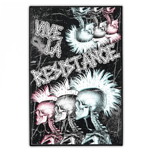 "Vive La Resistance" Groß Rückenaufnäher 20cm x 30cm | Punk Backpatch zum Aufbügeln für Jacke & Weste | Alternative Grunge & Rock Aufnäher Patches | Hergestellt in Berlin von Concrete Schoolyard "Vive La Resistance" Groß Rückenaufnäher 20cm x 30cm | Punk Backpatch zum Aufbügeln für Jacke & Weste | Alternative Grunge & Rock Aufnäher Patches | Hergestellt in Berlin von Concrete Schoolyard von Concrete Schoolyard