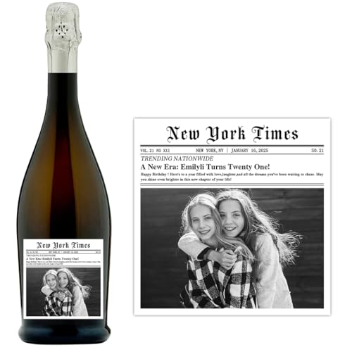 Individuelle Champagner-Etiketten mit Foto und Namen, individuelle Champagnerflaschen-Aufkleber, personalisierbar, Hochzeitsfeier, Geburtsdatum, Thema, Weinflaschen-Etiketten, Aufkleber für Freunde Individuelle Champagner-Etiketten mit Foto und Namen, individuelle Champagnerflaschen-Aufkleber, personalisierbar, Hochzeitsfeier, Geburtsdatum, Thema, Weinflaschen-Etiketten, Aufkleber für Freunde von Condlin