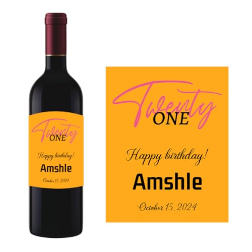 Personalisierter Name und Text, Hochzeit, Party, Geburtsdatum, Themen-Aufkleber, Geschenk, individueller Weinflaschen-Aufkleber für Freunde, Paare, Jahrestag, Weinflaschenetikett, Geschenk, genießen Personalisierter Name und Text, Hochzeit, Party, Geburtsdatum, Themen-Aufkleber, Geschenk, individueller Weinflaschen-Aufkleber für Freunde, Paare, Jahrestag, Weinflaschenetikett, Geschenk, genießen von Condlin