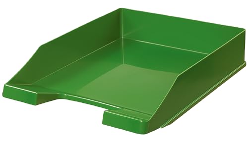 Conipa® - Briefablage DIN A4 grün (stapelbar) - Ablagefächer & Dokumentenablage für Schreibtisch - Ablageboxen & Bürobedarf für Briefe & Dokumente - Papier-Ablage Organizer (Grün, 10 Ablagen) von Conipa