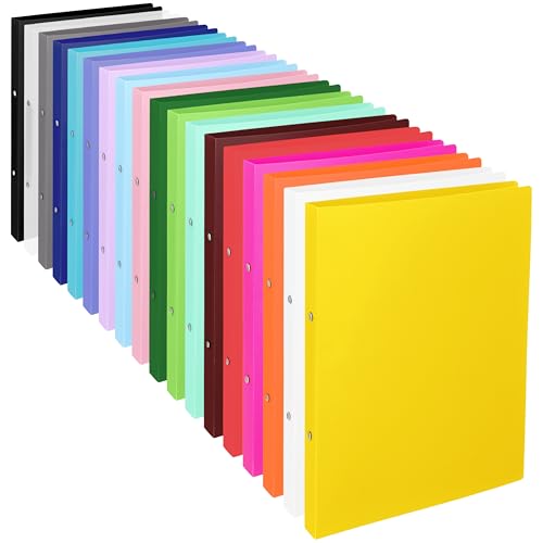 Conipa Ringordner in Premium-Qualität für das A4-Format (2 Ringe, 18 Farben, 1 Set) von Conipa