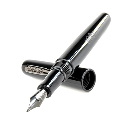 Conklin All American Pen Füllfederhalter, mittelgroß, Schwarz von Conklin